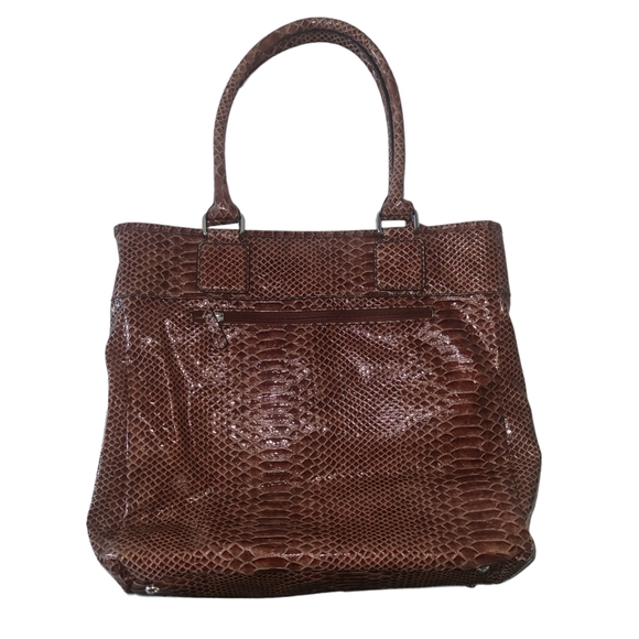 New Worthington faux snake/crocodile scale bag - Picture 2 of 10